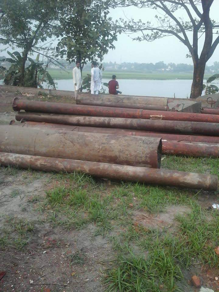 Heavy Foundation Piling Pipes Delivery & Site Preparation